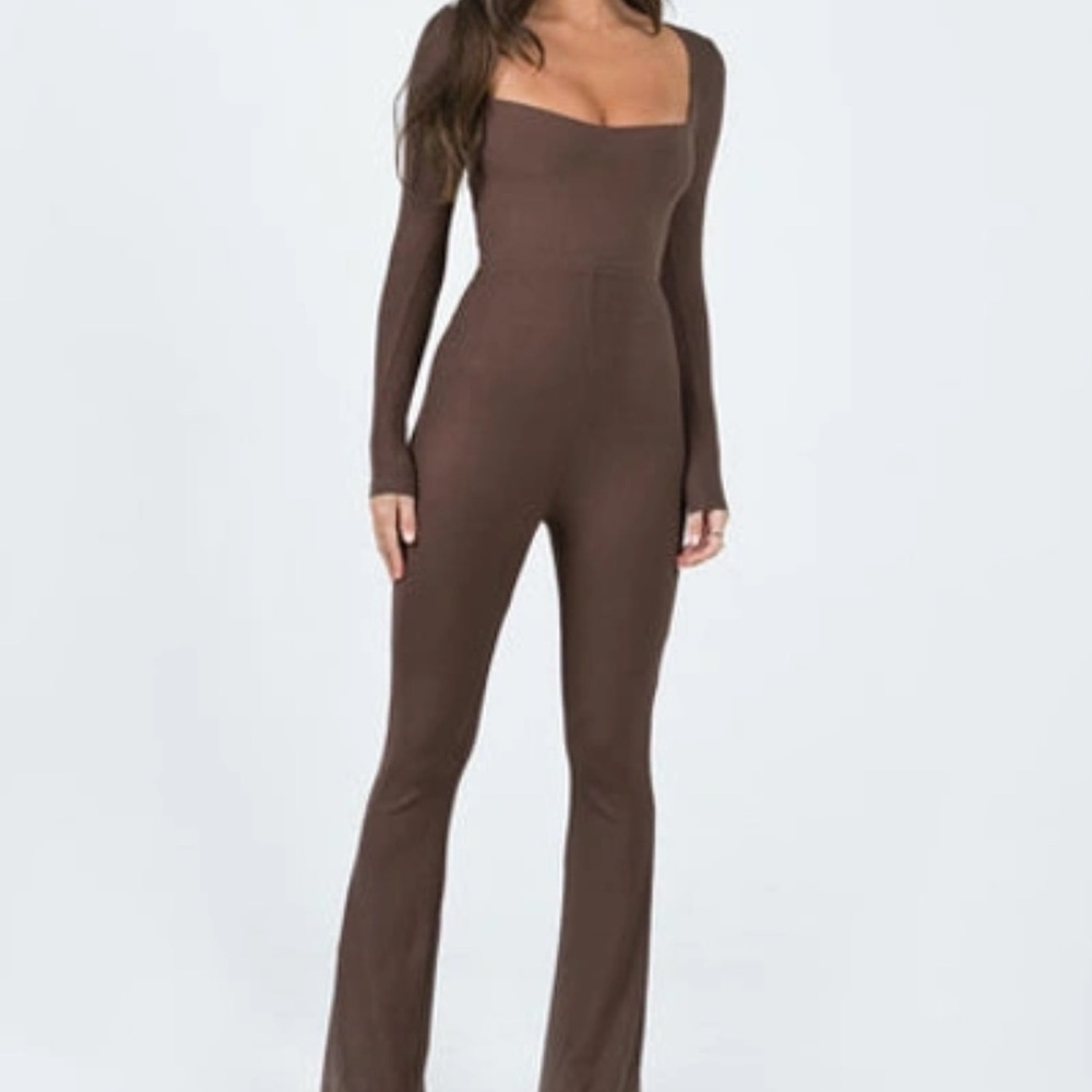 Princess Polly Brown Jumpsuit